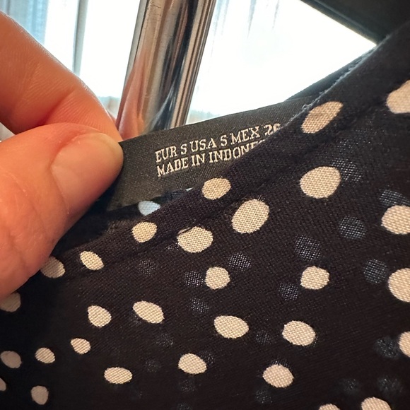 Polka dot cotton blouse from Zara - Picture 2 of 5